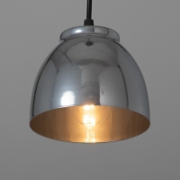 Люстра BayerLux Подвес BayerLux 3111/1 1х40Вт Е27, хром, d=13,5 см, h=10,5 см