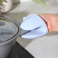 Прихватка для горячего &laquo;Ребрис&raquo;, силикон, 11&times;8&times;7 см, цвет МИКС