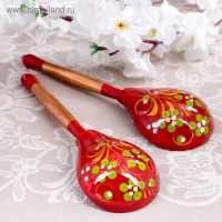 Ложка &laquo;Краснушка&raquo;, столовая, 19&times;6 см, хохлома, микс