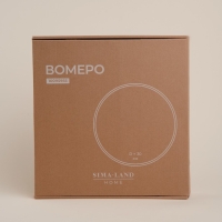 Пекарский камень SL Home &laquo;Вомеро&raquo;, d=30 см, толщина 1,5 см, цвет бежевый