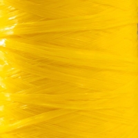 Пряжа "Для вязания мочалок" 100% полипропилен 400м/100&plusmn;10 гр в форме цилиндра (желтый)