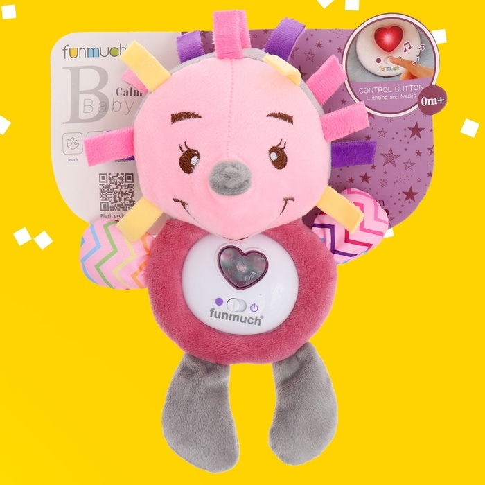 Музыкальная игрушка &laquo;Ёжик&raquo;, 8 мелодий, свет