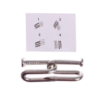 Головоломка &laquo;Пораскинь мозгами&raquo;, металл, МИКС, в шоубоксе