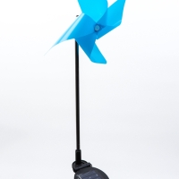 Штекер с подсветкой "Ветерок" синий, 19х70см