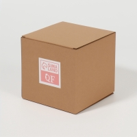 Органайзер для хранения, 1 секция, с крышкой, d = 10 &times; 12,5 см, цвет чёрный