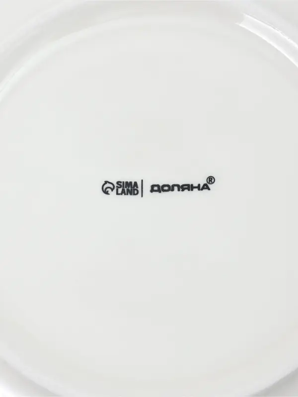 Набор тарелок 4 шт  обеденных "White Label"  d-20 см