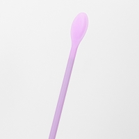 Спатула д/косметических средств 2сторонняя 10,5см силикон МИКС пакет QF