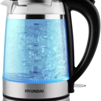 Чайник HYK-G3036 1,7л 2200Вт черный (стекло)