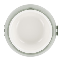 Лего-миска для животных с наклоном "Юта" 0,3л бело- фисташковый