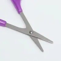 Ножницы маникюрные, прямые, узкие, 9 см, МИКС