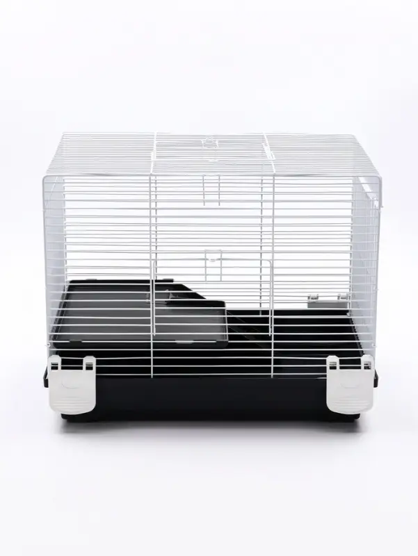 Клетка усиленная для хомяков и крыс 47 х 29 х 37 см, серая