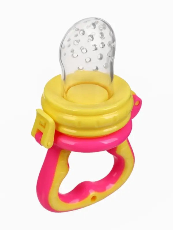 Ниблер (соска для прикорма), с силиконовой сеточкой "Принцесса", цвет розовый