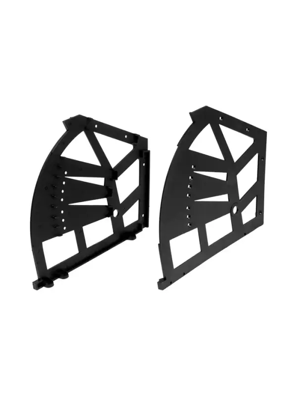 Механизм для обувницы полок CAPPIO, 3-х ярусная, до 13 мм, пластик, черный