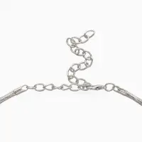 Набор 2 предмета: чокер, браслет &laquo;Обруч&raquo; сердце, цвет серебро
