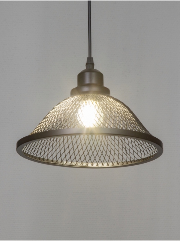 Светильник Robert 1х40Вт Е27 пр-1м черный 24х24х14см