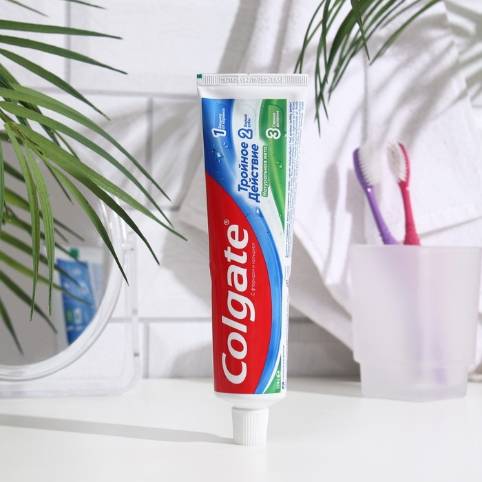 Зубная паста Colgate &laquo;Тройное действие&raquo;, 100 мл