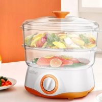 Пароварка кухонная электрическая с 2 корзинами KT-6452