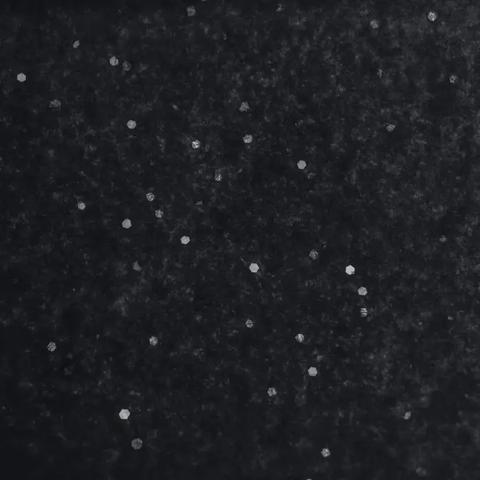 Бумага упаковочная тишью, &laquo;Конфетти&raquo;, чёрная, 50&times;66 см