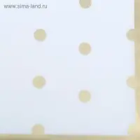 Плёнка для цветов, золотой горох, 57&times;57 см