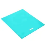Пакет полиэтиленовый с вырубной ручкой, Бирюзовый 40-50 См, 60 мкм