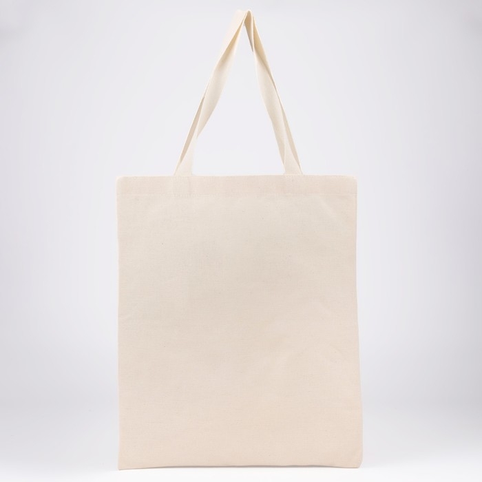 Шопер детский для девочки Панда без молнии, без подкладки, цвет бежевый