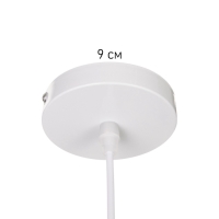 Светильник Paul 1х40Вт Е27 пр-1м снежно-белый 20х20х17,5см