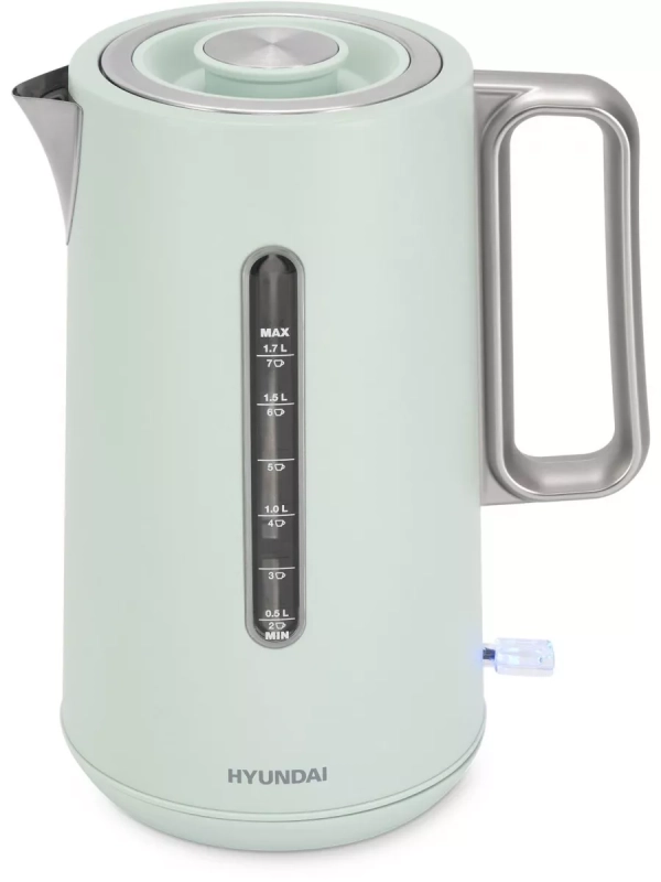 Чайник HYK-S9999 1,7л 2200Вт светло-зеленый (металл)