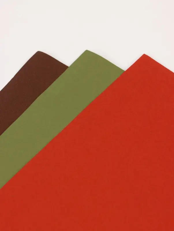 Бумага упаковочная крафт, двухсторонняя, "Таёжный лес",50 х 68см&plusmn;5%