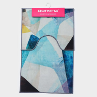 Коврики для ванной и туалета Доляна &laquo;Эмоции&raquo;, 2 шт: 50&times;80 см, 50&times;40 см