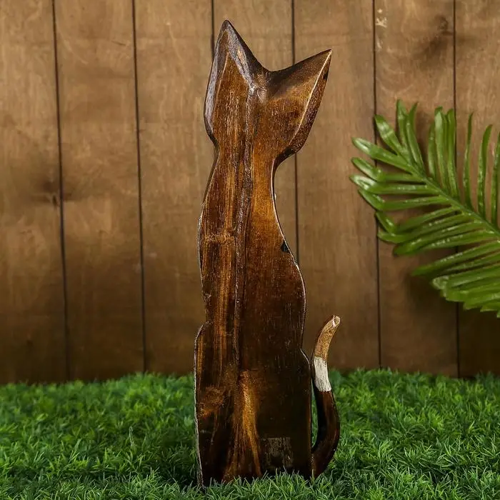 Сувенир &laquo;Кошка&raquo;, 30 см, дерево