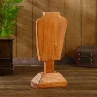 Подставка под колье из дерева "Вава"16х8х32 см