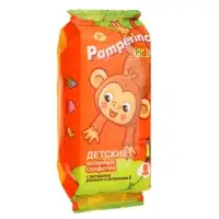 Влажные салфетки Pamperino Kids детские с ромашкой и витамином Е mix, 8 шт