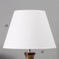 Настольная лампа с абажуром RISALUX &laquo;Кимберли&raquo;, Е14, 40 Вт, 28&times;28&times;47 см