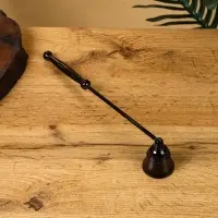 Гаситель для свечей &laquo;Ночь&raquo;, 27 см, латунь