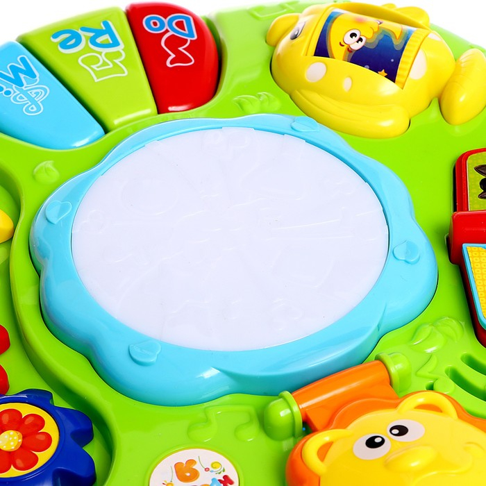 Развивающий столик &laquo;Весёлая игра&raquo;, 3 в 1, световые и звуковые эффекты