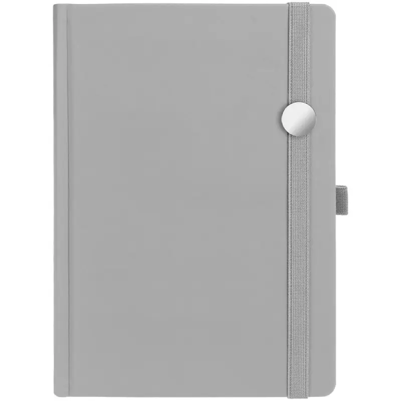 Ежедневник Favor Metal, недатированный, серый