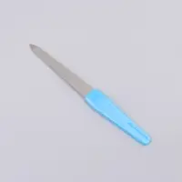 Пилка металлическая для ногтей, 15 см, в чехле, МИКС