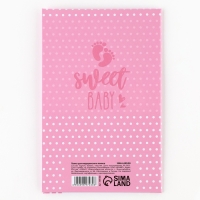 Папка для медицинского полиса "Мишка" для девочки, 17,5 х 11,3 см