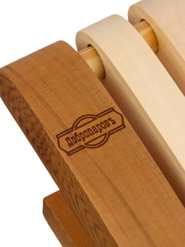 Абажур для бани и сауны "Лофт", деревянный, берёза