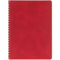 Ежедневник Spring Urban на заказ, недатированный, красный