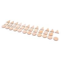 Счётный материал &laquo;Кружочки&raquo;, d= 2,3 см, 50 шт.