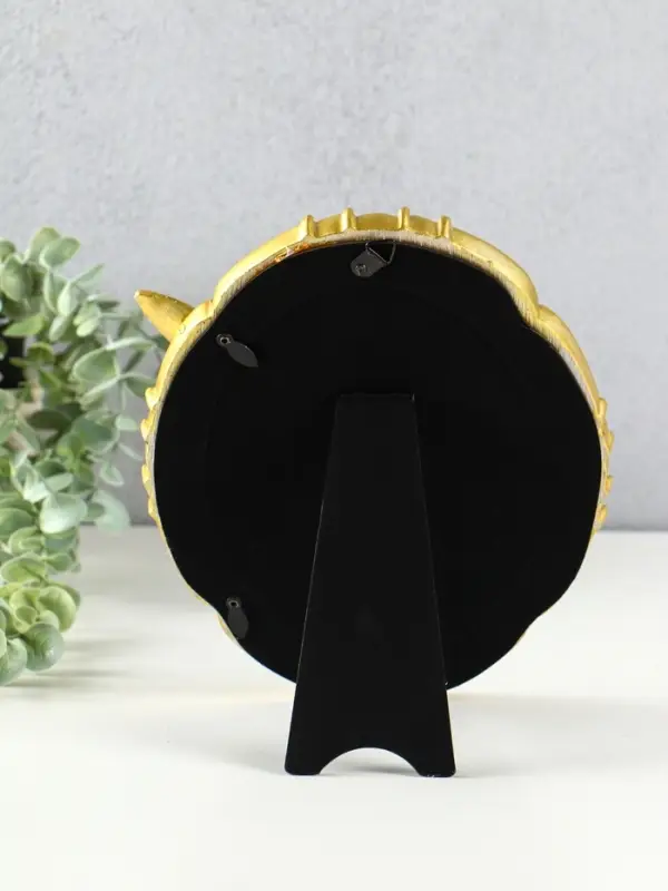 Фоторамка полистоун 13х18 см "Золотая бабочка" бирюза 23х18х2 см