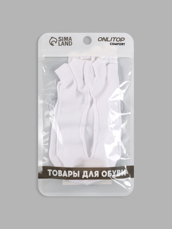 Корректоры-разделители для пальцев ног (капрон) универс 36-42р-р (пара) бел пак ОТ