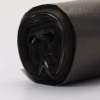 Мешки для мусора 60 л, ПНД, толщина 20 мкм, 20 шт в рулоне, цвет черный