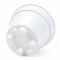 Кашпо со вставкой "Порто" 3,5л, D20 см, h-19 см, цвет белый