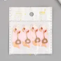 Декор для творчества акрил "Цветы в вазе. Абстракция" 0,2х1,8х4,5 см