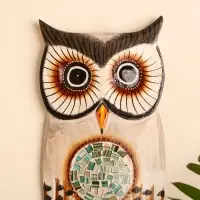 Панно &laquo;Совушка на ветке&raquo;, 15&times;1.5&times;32 см, дерево