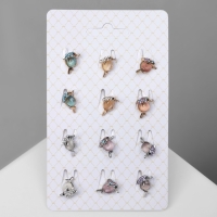 Значок &laquo;Ассорти&raquo; дельфин, цвет МИКС (неделимая фасовка 12 шт., цена за шт.)