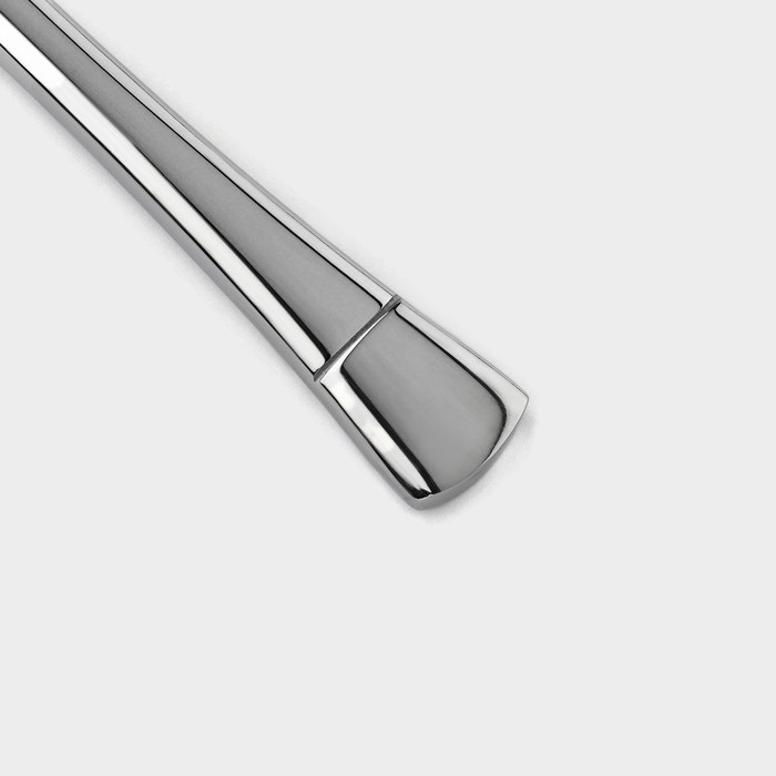 Набор столовых ложек из нержавеющей стали Magistro &laquo;Виконт&raquo;, длина 20,6 см, 6 шт, цвет серебряный