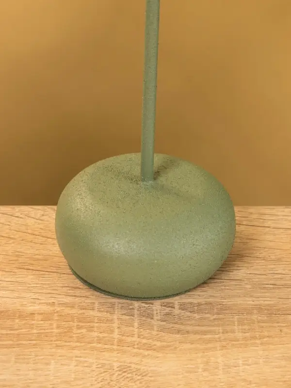 Подсвечник на 1 свечу текстурный "Болотный" 8х8х25,5 см